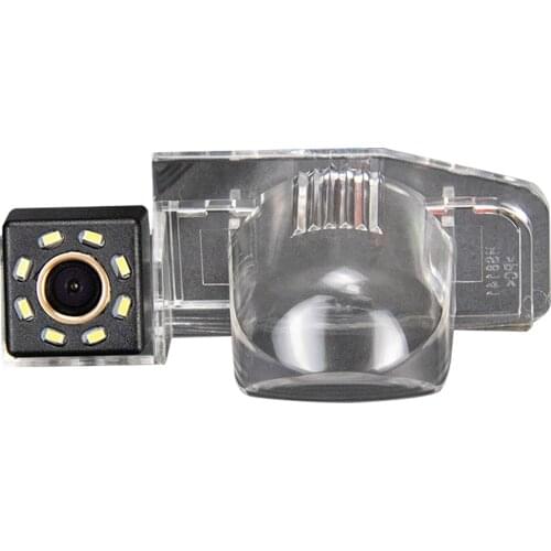 HD 720p Rear view camera with LED for Mazda 8 2012 Reversing backup camera Waterproof camera License Plate Light camera