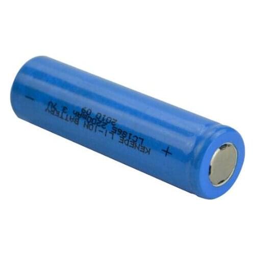 5PCS 18650 KENEDE 3.7V 2200mAh LC18650 Lithium-Ion Battery