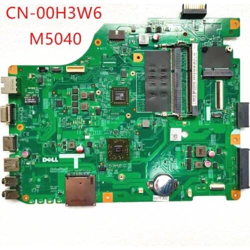 For Dell Inspiron 15 M5040 Series DDR3 SDRAM 2 Memory Slots Laptop MotherBoard 0H3W6 00H3W6 CN-00H3W6
