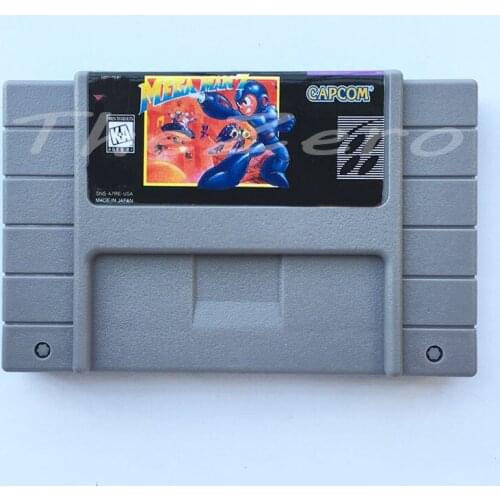 Mega Man 7 Video Game USA Version for 16 bit Super Game Card Cartridge Card for 46pin NTSC Game Player