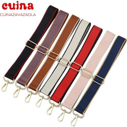 Fashion Adjustable Bag Strap For Handbags Wide Rainbow Shoulder Strap Cross Body Bag Handles Bag Part Accessories