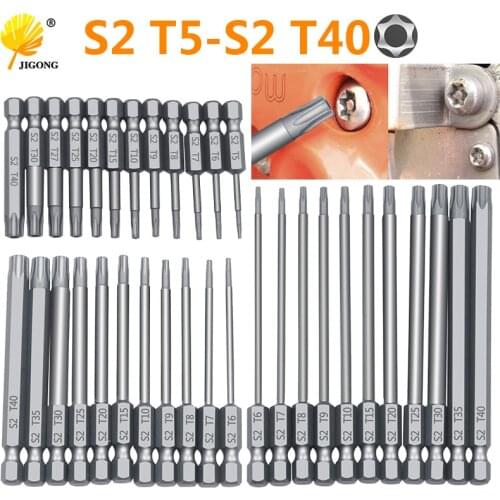 11pcs 12pcs Security Bit Set Tamper Proof Screwdriver Drill Bit Screw Driver Bits Torx Flat Head 1/4" Hex Driver Bits