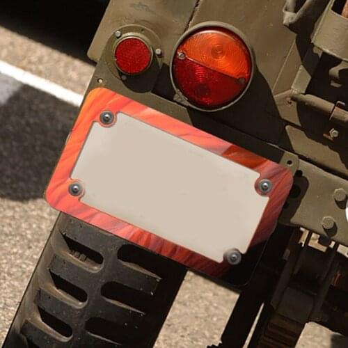 85LB License Plate Frame Epoxy Resin Mold Car License Plate Protective Cover Silicone Mould DIY Crafts Casting Tools