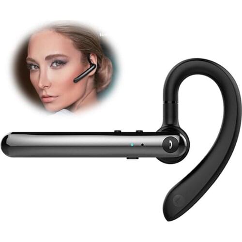 Noise Reduction Wireless Earphone Handsfree Driving Headset with Microphone Over-Ear Earpiece for Android iPhone