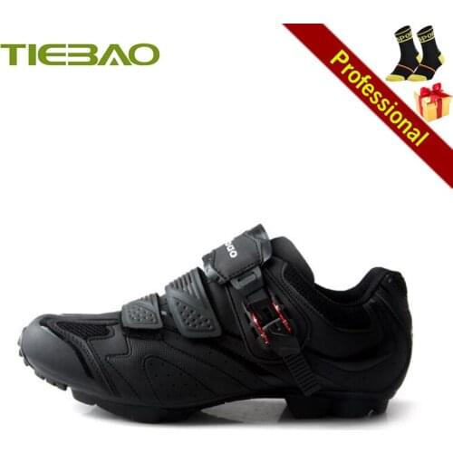 Tiebao Athletic Cycling Sneakers Men Women Non-slip Sapatilha Ciclismo Mtb SPD Shoes Breathable Outdoor Riding Bicycle Shoes