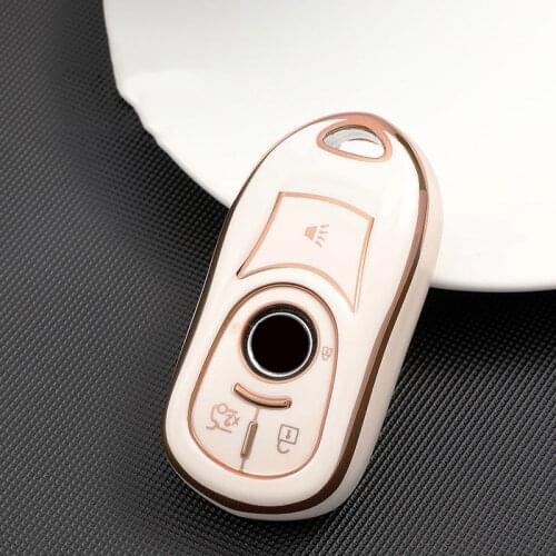 TPU Car Key Case Cover For Opel Astra For Buick Encore Envision NEW LACROSSE Weilang Auto Accessories Car Stying Keychain