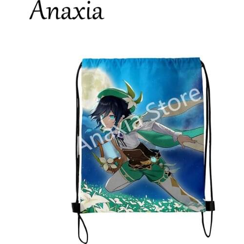 Vendi merch 3D Merch Fashion Style Student Shoulder Storage Bag Drawstring Travel Beach Backpack Toys Shoes