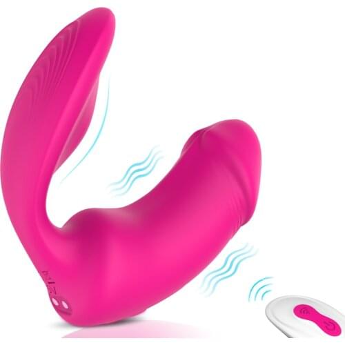 Butterfly Vibrator Wearable Dildo Vibrators Sex Toys for Women Masturbator Panties G Spot Clitoris Stimulator Remote Control