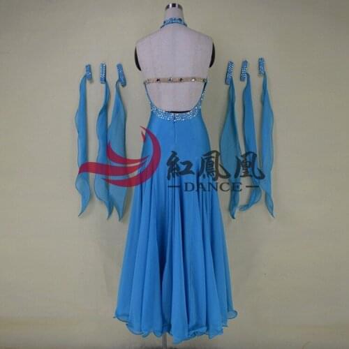 High-end International Standard Ballroom Smooth Dance Competition Dress, /Ballroom Standard Tango Waltz Dance Dress