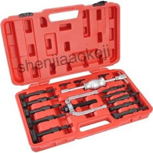 Multifunction Internal bore bearing puller removal kit Inner hole Slide hammer puller Inner bearing puller disassembly tool 1pc