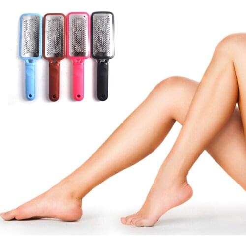 1 Pcs Stainless Steel Foot Rasp File Foot Care Hard Dead Callus Remover Exfoliating Pedicure Reusable Easy Clean Pedicure Tools