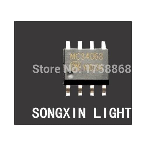 100pcs ,New MC34063 MC34063A 34063 SOP-8 Switching Regulator IC