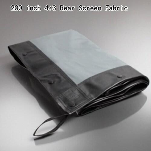 200inch 4:3 Rear Screen Fabric Suit For Fast Folding Frame Projection Best Outdoor Display