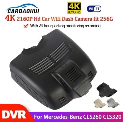 4K Car DVR Wifi Video Recorder Dash Cam Camera high quality Night vision Full HD For Mercedes-Benz CLS260 CLS320 2016 2017 2018