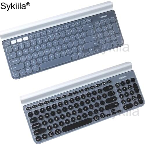 K780 Keyboard Cover for Logitech K 780 Wireless Transparent Clear Black EU US Film Silicone TPU Case Slim Thin English