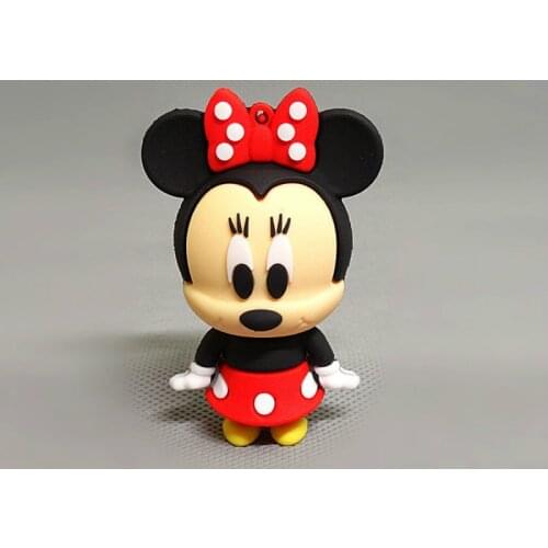 Anime Disney Figure Dolls Mickey Mouse Dolls Donald Winnie The Pooh PVC Toy 7cm Mickey Minnie Mouse Kids Cake Decoration Gifts