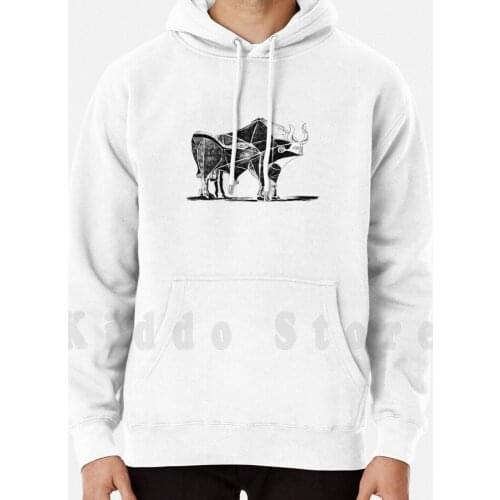 PicassoS Bull hoodies long sleeve Graphite Abstract Art Lines Minimal Art Minimalistic Minimal Abstract Picasso