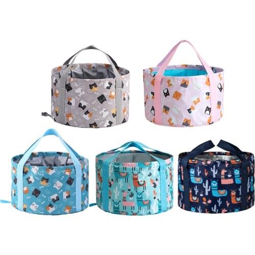 15L Folding Foot Bath Basin Waterproof Collapsible Footbath Portable Foot Tub M89F