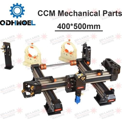 CCM Laser Mechanical Parts Set 400mm*500mm Inner Sliding Rails Kits Spare Parts for DIY 4050 CO2 Laser Engraving Cutting Machine