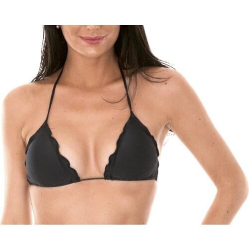 Sexy Solid Bikini Strips Bandage Swim Swimwear Beachwear Women Bikini Top Womens Swimsuit Separate Hot Sale Bikini