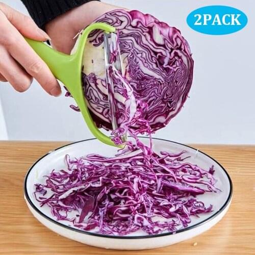 Stainless Steel Cabbage Slicer Vegetable Cutter Fruit Peeler Potato Carrot Slicer For Kitchen Accessories Tools