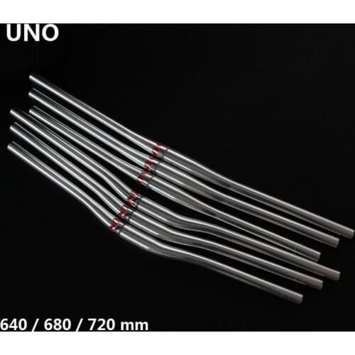 Handlebar Mountain bike handlebar Bicycle straight rise swallow shaped Cycling MTB parts 31.8*640-680-720mm