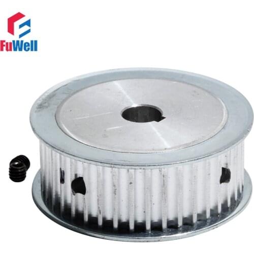 5M-40T HTD Timing Pulley 21mm Belt Width Gear Belt Pulley Keyway Type 40Teeth 10/12/12.7/14/15/20mm Bore Synchronous Pulley