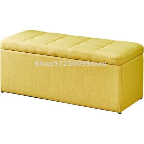 Shoe Stool Household Doorstep Solid Wood Indoor Nice Storage Shoe Sofa Stool Simple Shoe Changing Bench Long Storage Stool