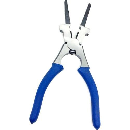 MIG Welding Pliers Insulated Flat Mouth Handle Carbon Steel for Welding Torch Mig Wire Cutting Multipurpose Tools Spring Loaded