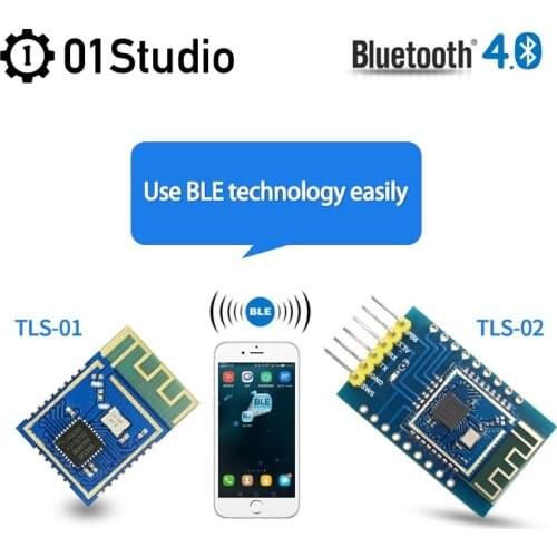 TLS-01 TLS-02 BLE Buletooth 4.0 Uart Transceiver Transparent transmission Module TLSR8266F512 Switching Wireless Arduino