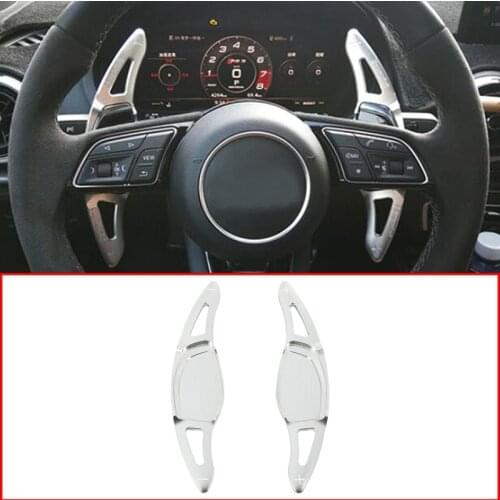 Car Steering Wheel Shift Paddle Extension Aluminium Alloy For- R8 RS3 RS4 2018 2019 2020 Car Styling
