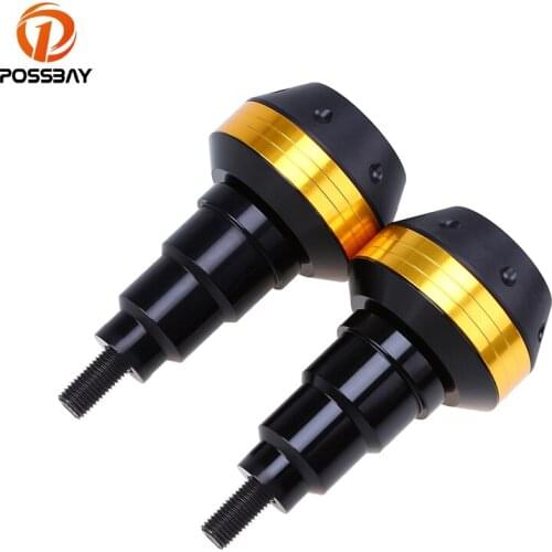 POSSBAY Yellow Motorcycle Anti Glue Crash Protection Frame Sliders for CBR600RR 2003-2006/CBR900RR/CBR600 F2/F3 1993-1998