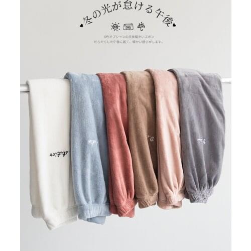 Sleep Bottom Women Winter Full Length Pajama Pants Flannel Casual Soft Warm Daily Homewear Plus Velvet Loose Camping Essentials