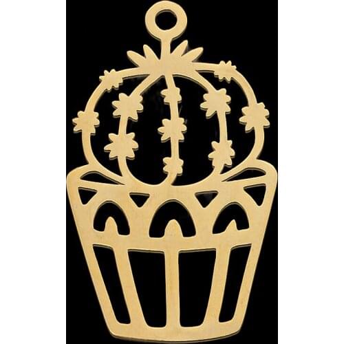 5pcs/lot 100% Stainless Steel Fairy Ball DIY Earring Pendant Charm Wholesale Finding Supplies Factory Prices