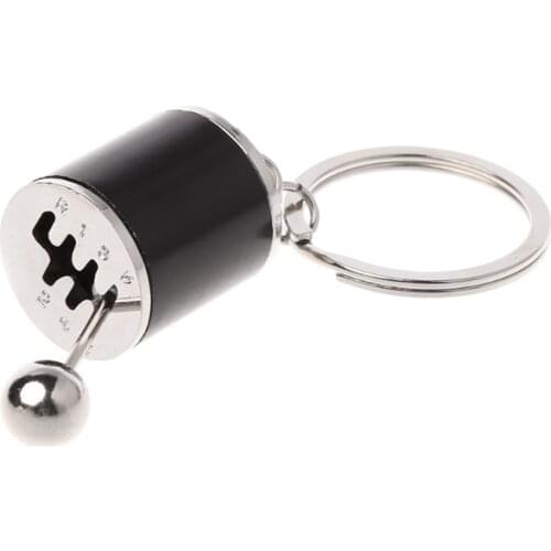4 Colors Manual Transmission Gear Lever Keychain Gearbox Shift Lever Key Holder