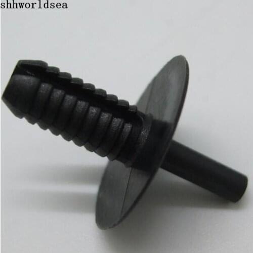 Shhworldsea automotive universal car clips bumper wheel opening scuff plate&interior trim push type retainer