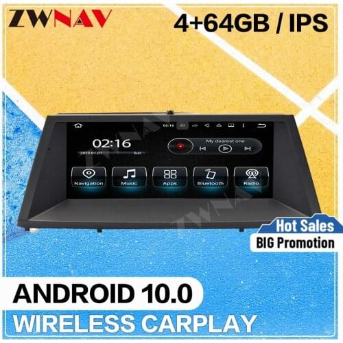 Android 10 screen Car multimedia Player for BMW X5 E70 F15 F85 X6 E71 F16 F86 2007+ GPS navigation Audio radio stereo head unit