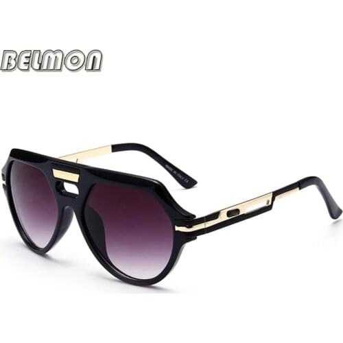 BELMON Sunglasses Men Women Fashion Luxury Brand Designer Oversized Sun Glasses For Male Ladies UV400 Shades Oculos de sol RS815