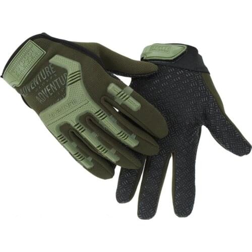 Combat Tactical Full Finger Gloves Military Army Fingerless Olive Green Mittens Airsoft Bicycle Outdoor Sports Shooting Hunting