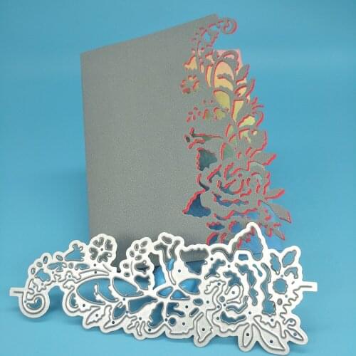 Flowers, roses photo album metal cutter mold scrapbook photo album greeting card decoration DIY handmade art