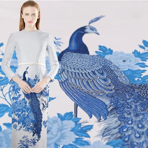 Hot Sale Yarn Dyed Brocade Fabric Nylon Fabrics Tissu au Metre Tecidos de Patchwork Fashion Telas For Dress Sewing Clothing DIY