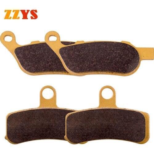 Motorcycle Front and Rear Brake Pads Set For HARLEY DAVIDSON FLSTFB Fat Boy Special 2010-2013 FLSTN Softail Deluxe 2008-2013