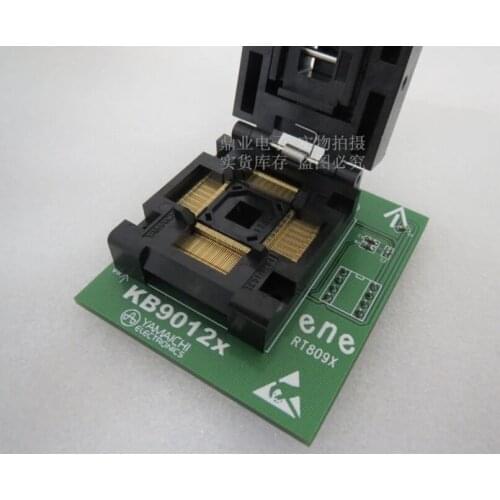 LQFP128 RT809F KB901 IC test seat/Test Socket/test bench/ block for KB9012 KB9018 KB9022 KB9016 RT809H