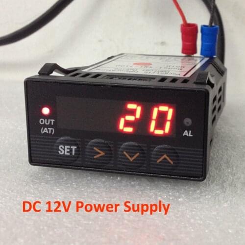 QB-T7100 DC12V Intelligent LED Digital PID Temperature Controller Alarm Relay Ouput Panel Size 48*24mm