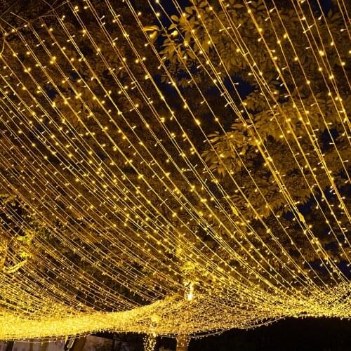 Christmas Lights 5M 10M 20M 30M 50M 100M Led String Fairy Light 8 Modes Christmas Lights For Wedding Party Holiday Lights