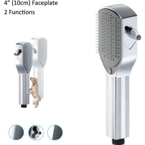 Hand shower,ABS electroplating high-end shower set with oxygen ultra-thin pressurized water saving shower nozzle