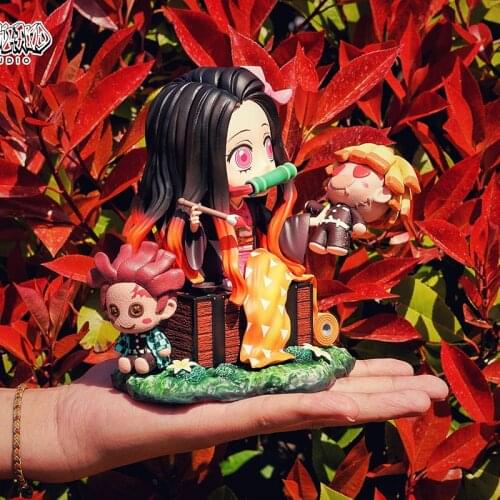 Spot [Yihong】Demon Slayer GK ShowHand Studios SH Nezuko Limited Edition Statue Figure Model