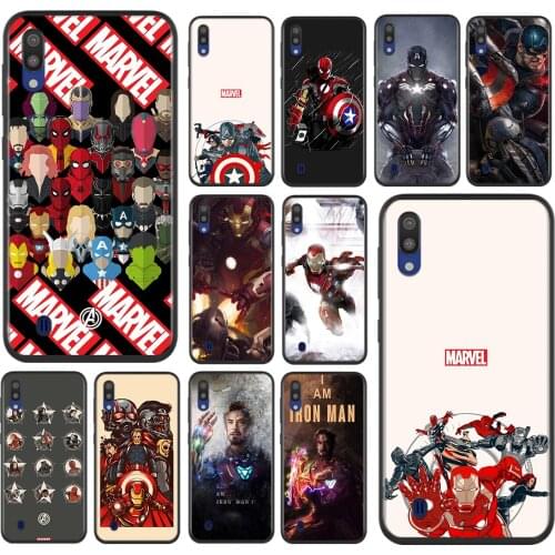Marvel Avengers superheroes For Samsung Galaxy A90 A80 A70 S A60 A50S A30 S A40 S A2 A20E A20 S A10S A10 E Soft Phone Case