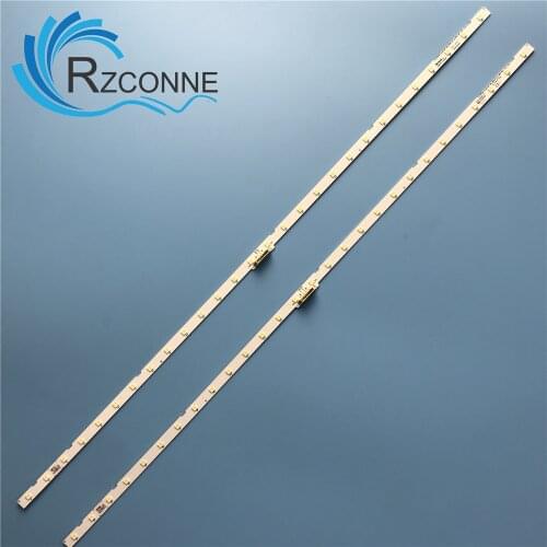 2 pcs LED Backlight strip 28 lamp for Samsung 43"TV UE43NU7100U AOT_43_NU7100F_2X28_3030C BN44-00947A