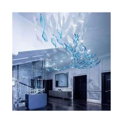 Led Hotel Lobby Corridor Duplex Building Sales Office Sand Table Beauty Salon Marketing Center Shopping Mall chandelier